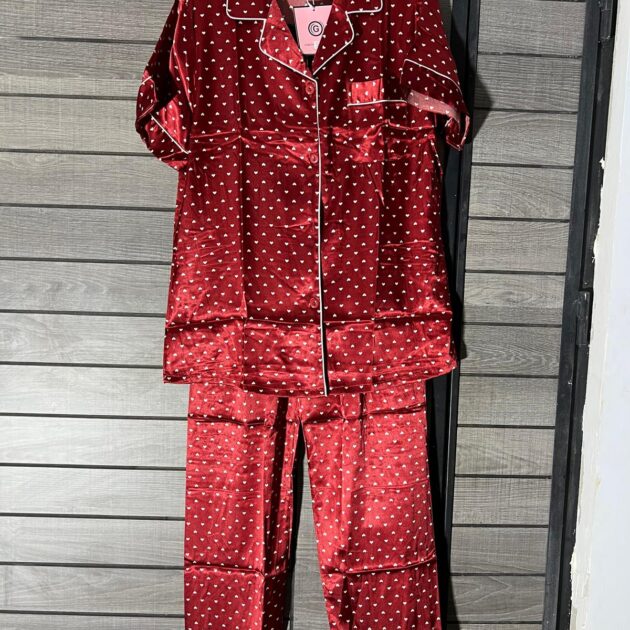 pyjama bordeaux supérieur =